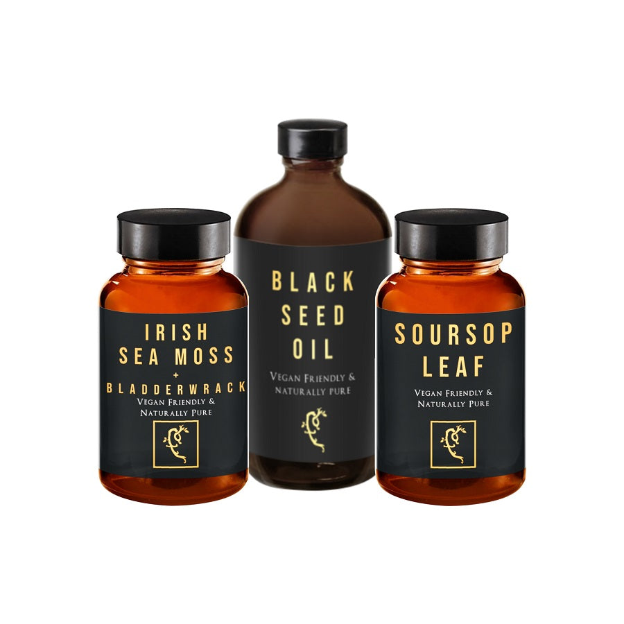 G-Host Bundle (Blackseed, Sea Moss, Soursop)