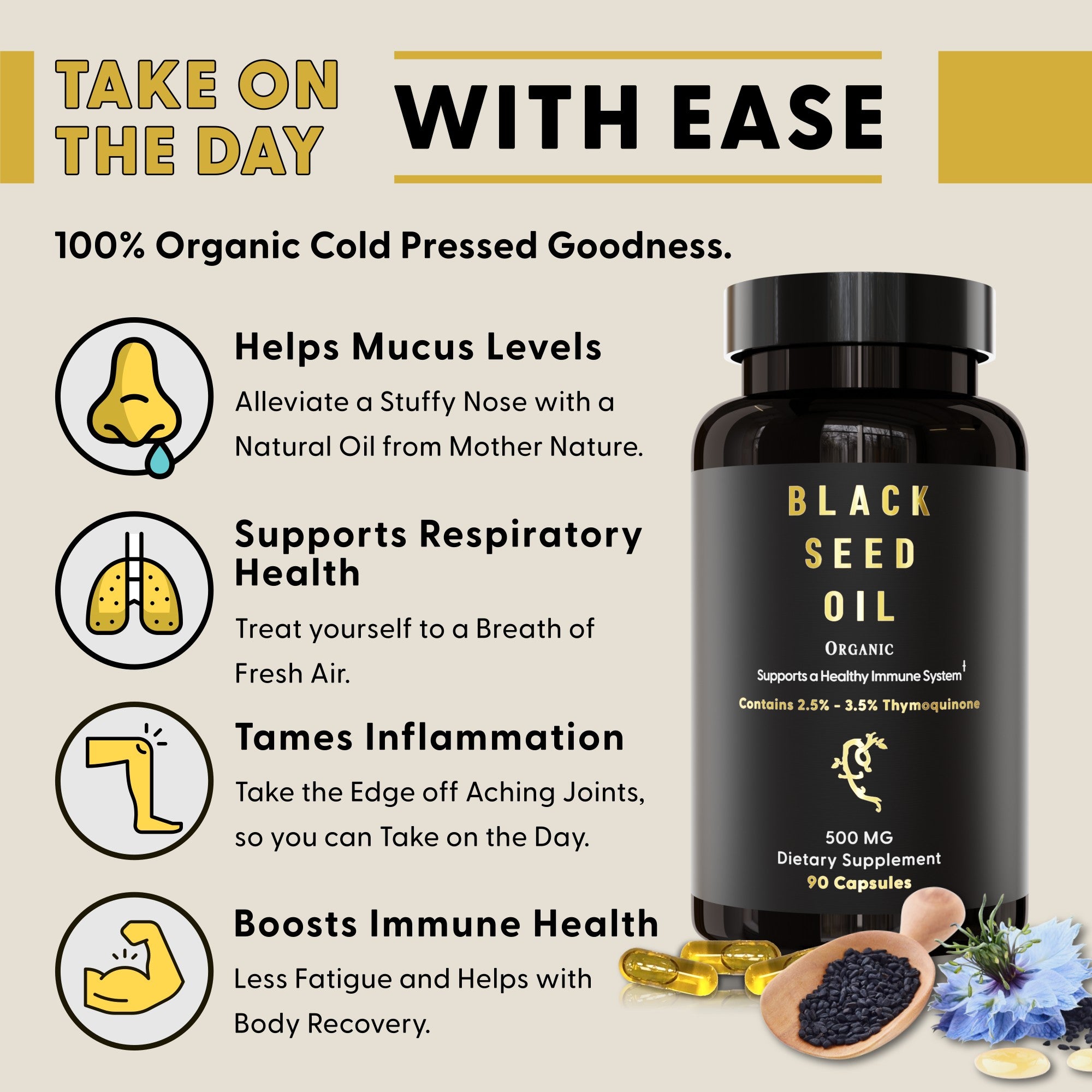 Black Seed Oil (Vegan Capsules)
