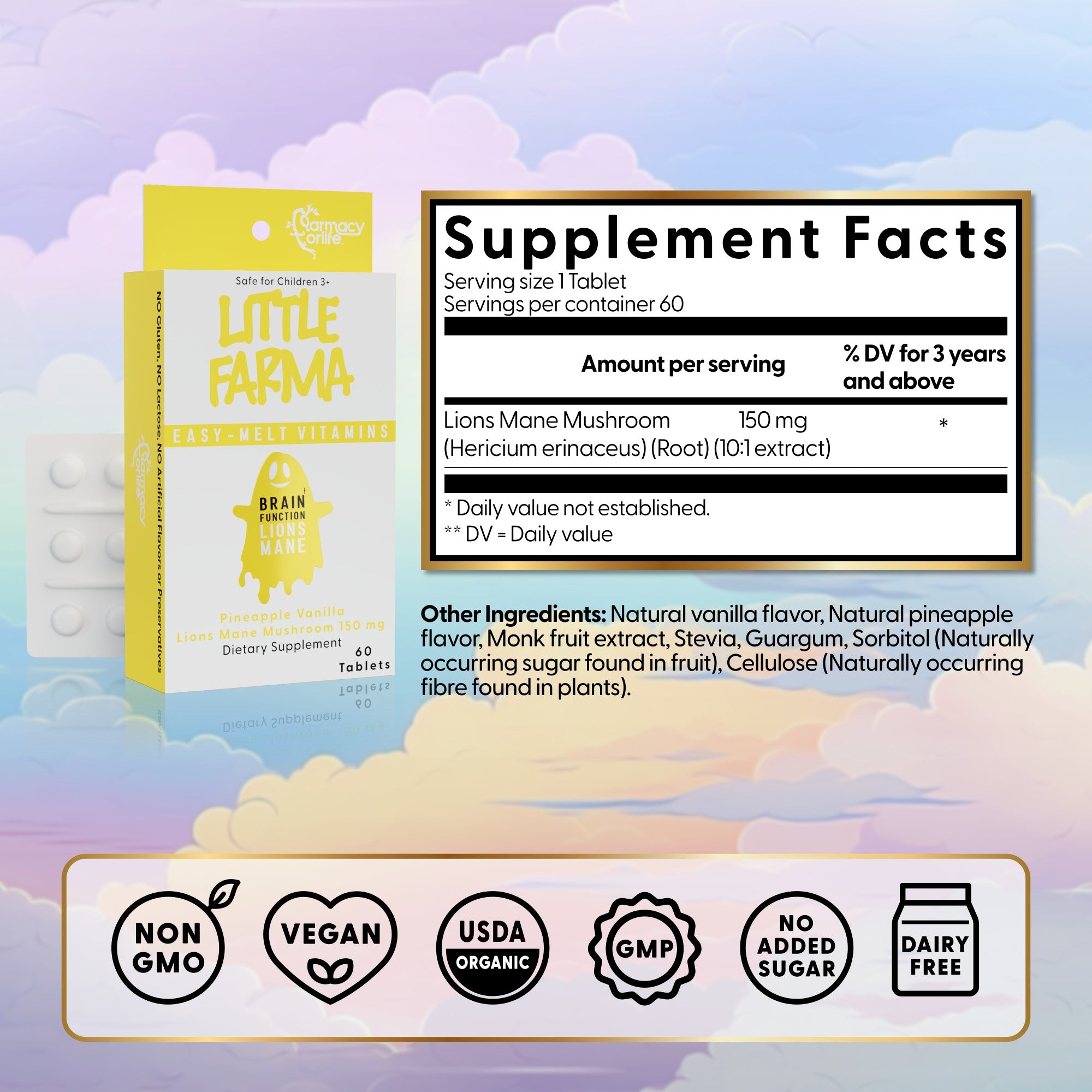 Little Farma BRAIN FUNCTION (Lion’s Mane)