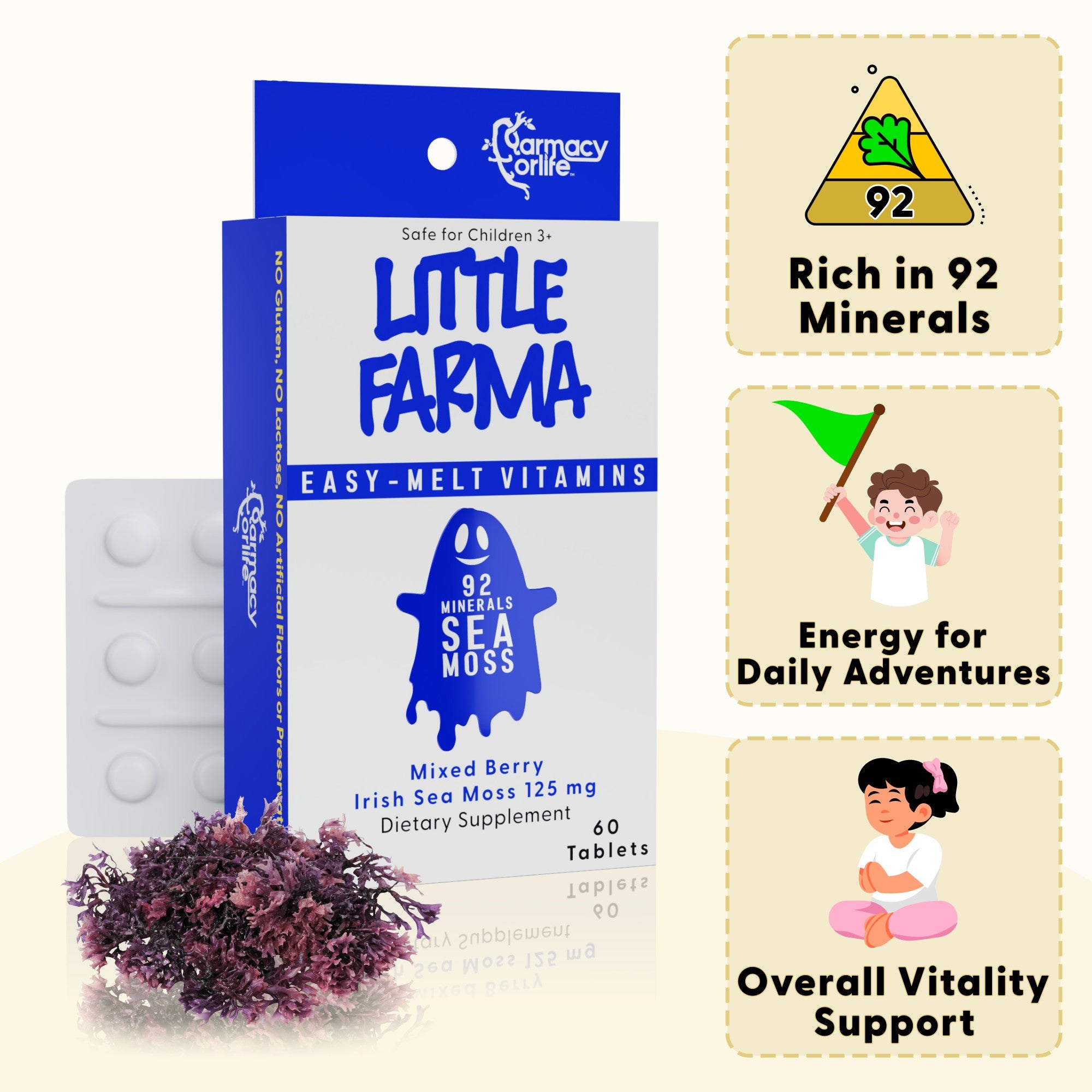 Little Farma SEA MOSS (92 minerals)