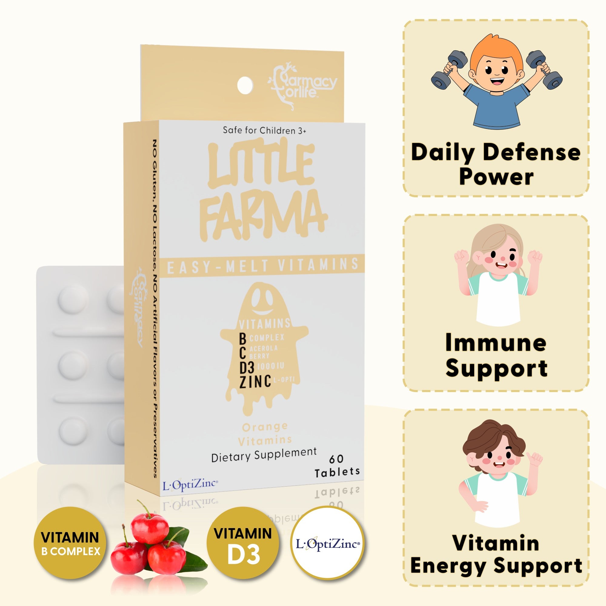 Little Farma Vitamins BCD + ZINC