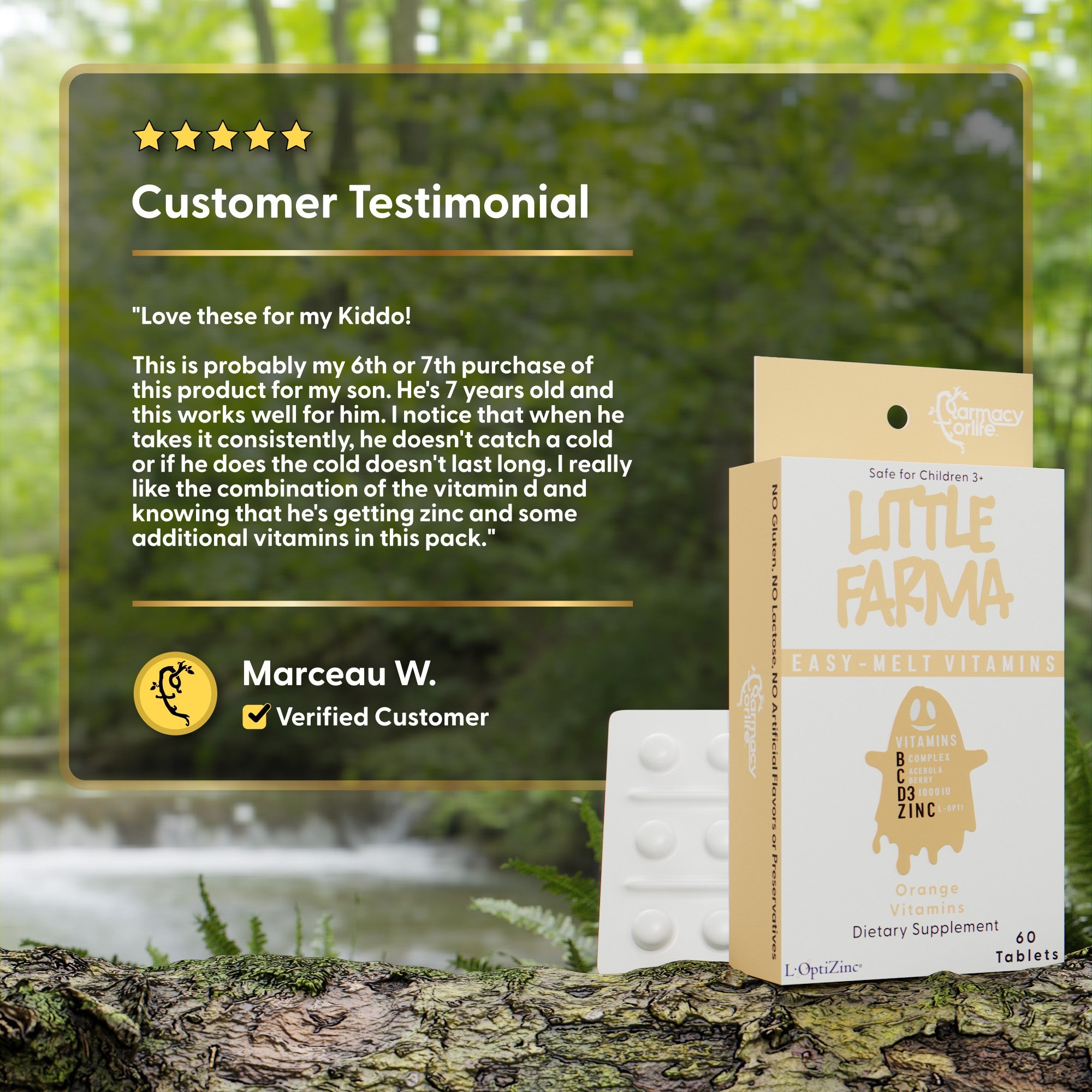 Little Farma Vitamins BCD + ZINC