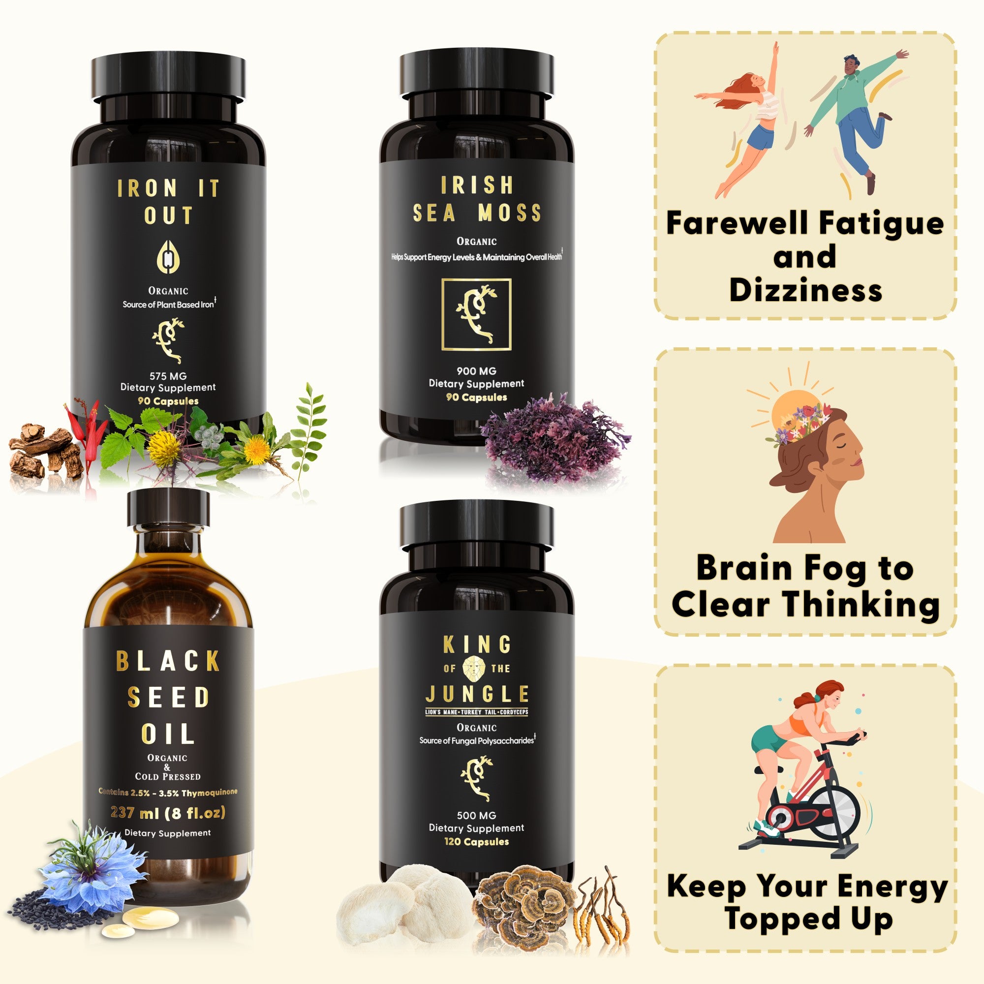 The Genius Pack 2.0 (With Cold-Pressed Black Seed Oil Instead of Capsules)