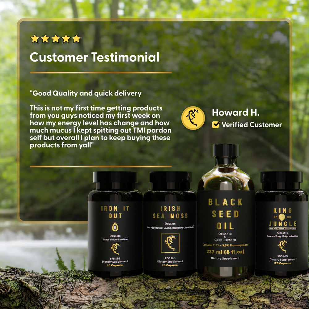 The Genius Pack 2.0 (With Cold-Pressed Black Seed Oil Instead of Capsules)
