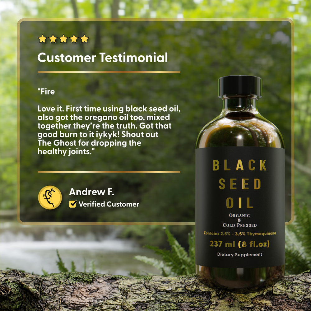 Black Seed Oil (Cold-Pressed)