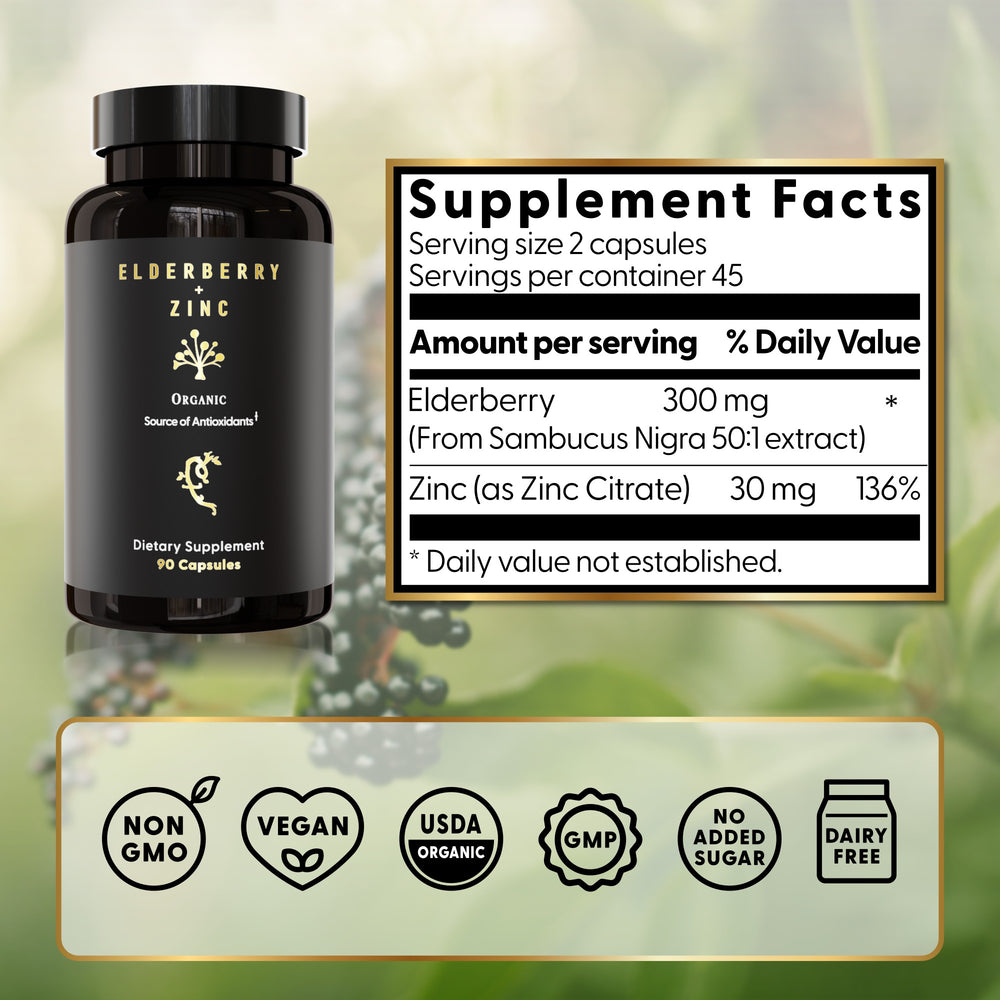 Elderberry + Zinc