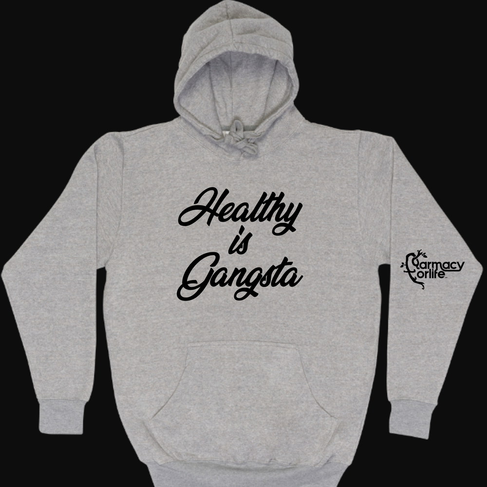Gray Farmacy For Life "Healthy is Gangsta" sweater