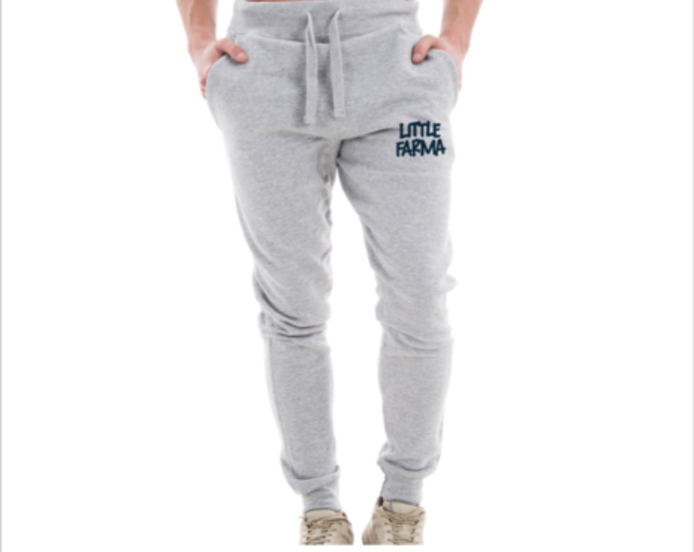Gray Little Farma sweatpants
