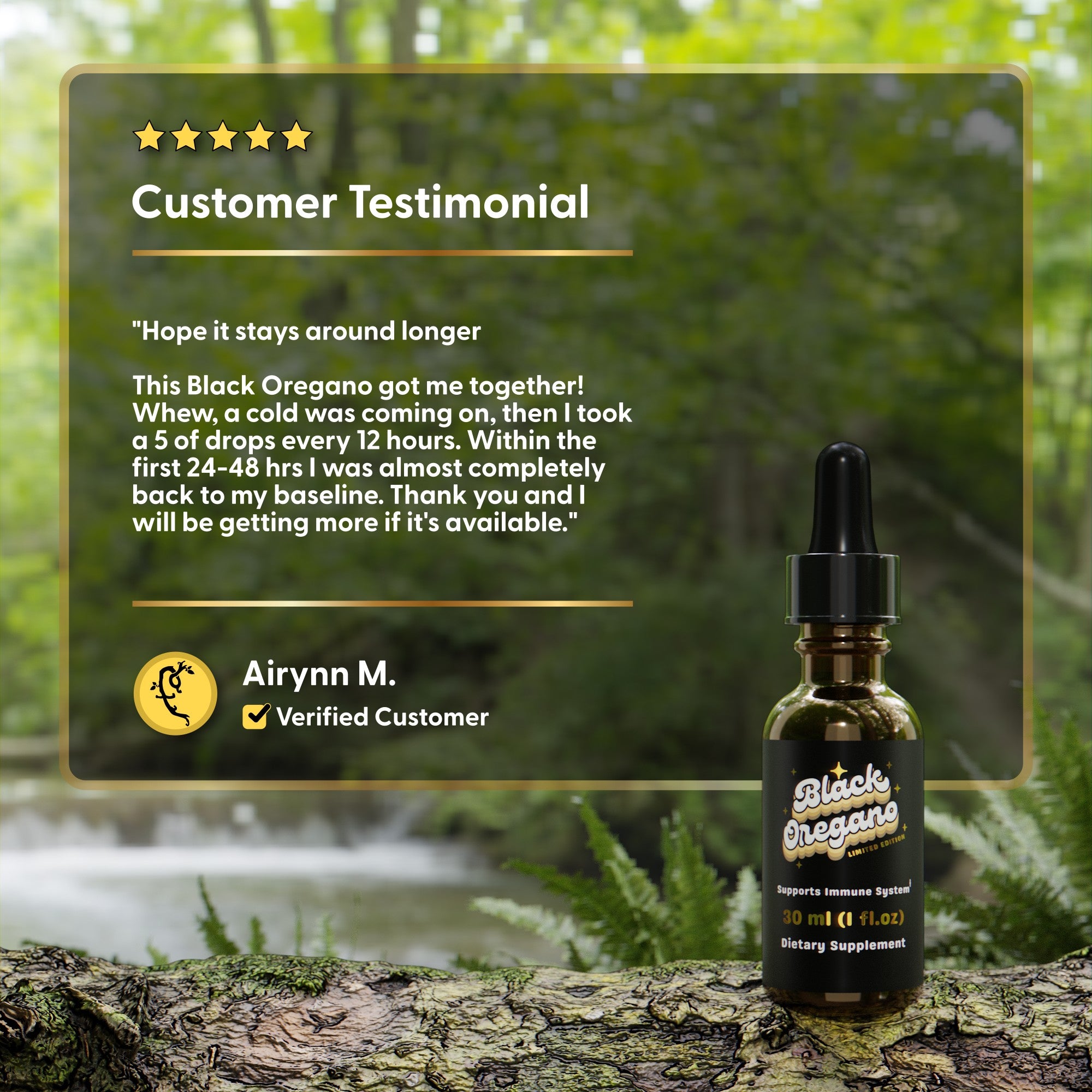 Black Oregano (Limited Release)