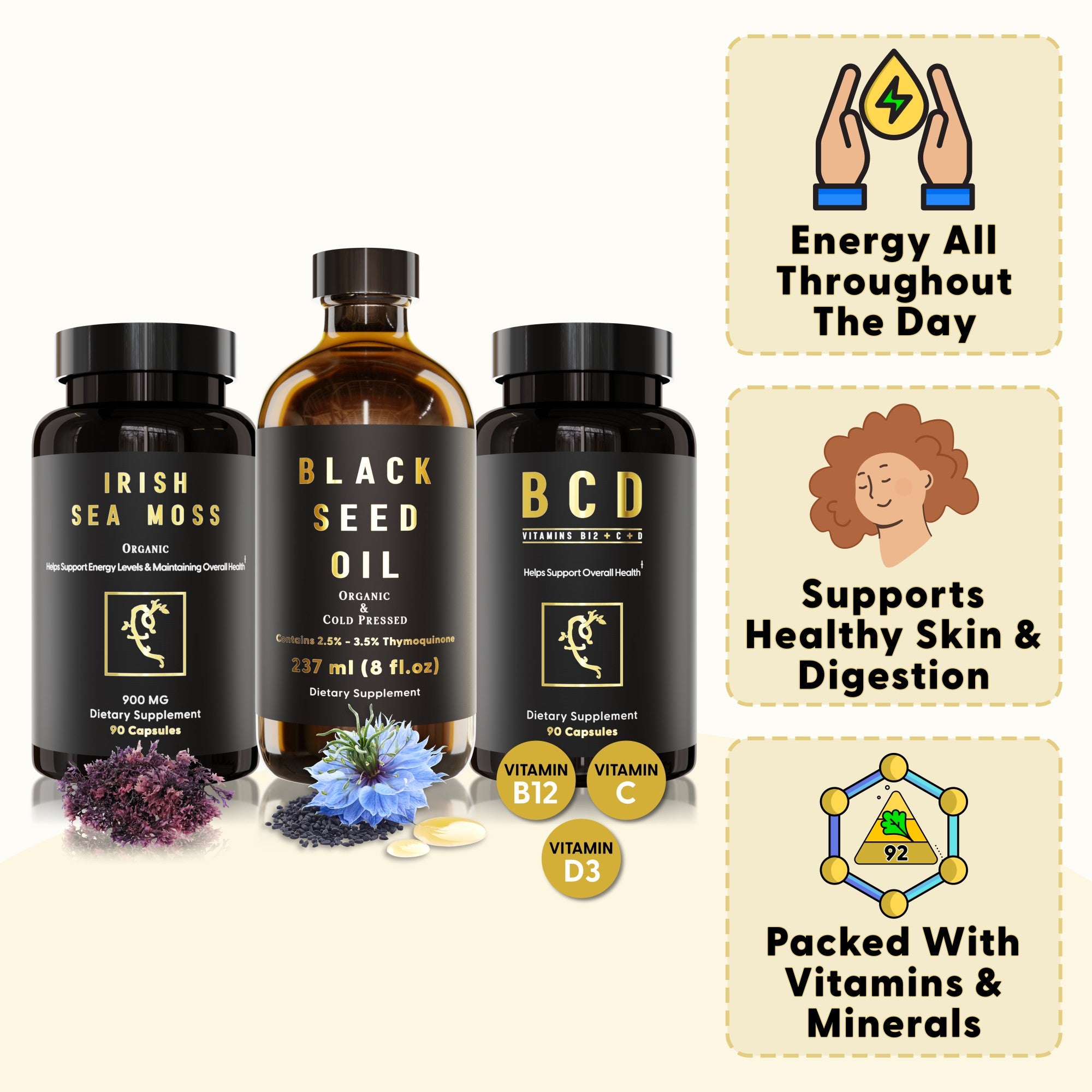 Daily Essentials 2.0 (With Cold-Pressed BSO Instead of Softgels)