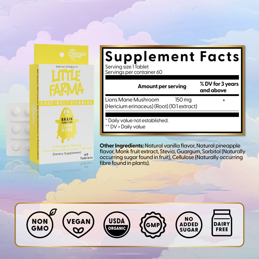 Little Farma BRAIN FUNCTION (Lion’s Mane)