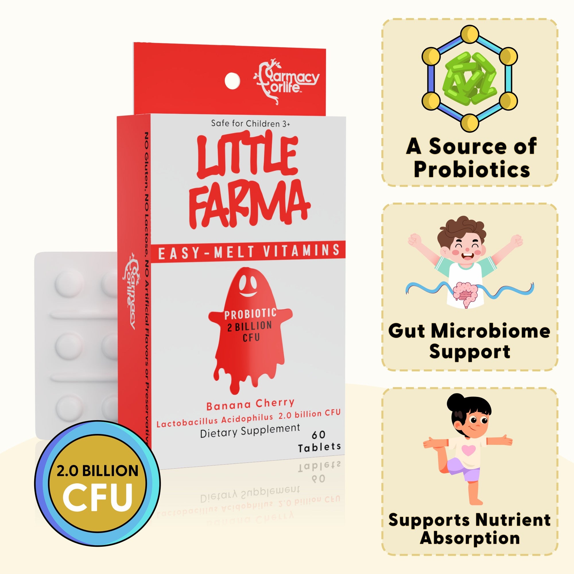 Little Farma Probiotic (2 Billion CFU)