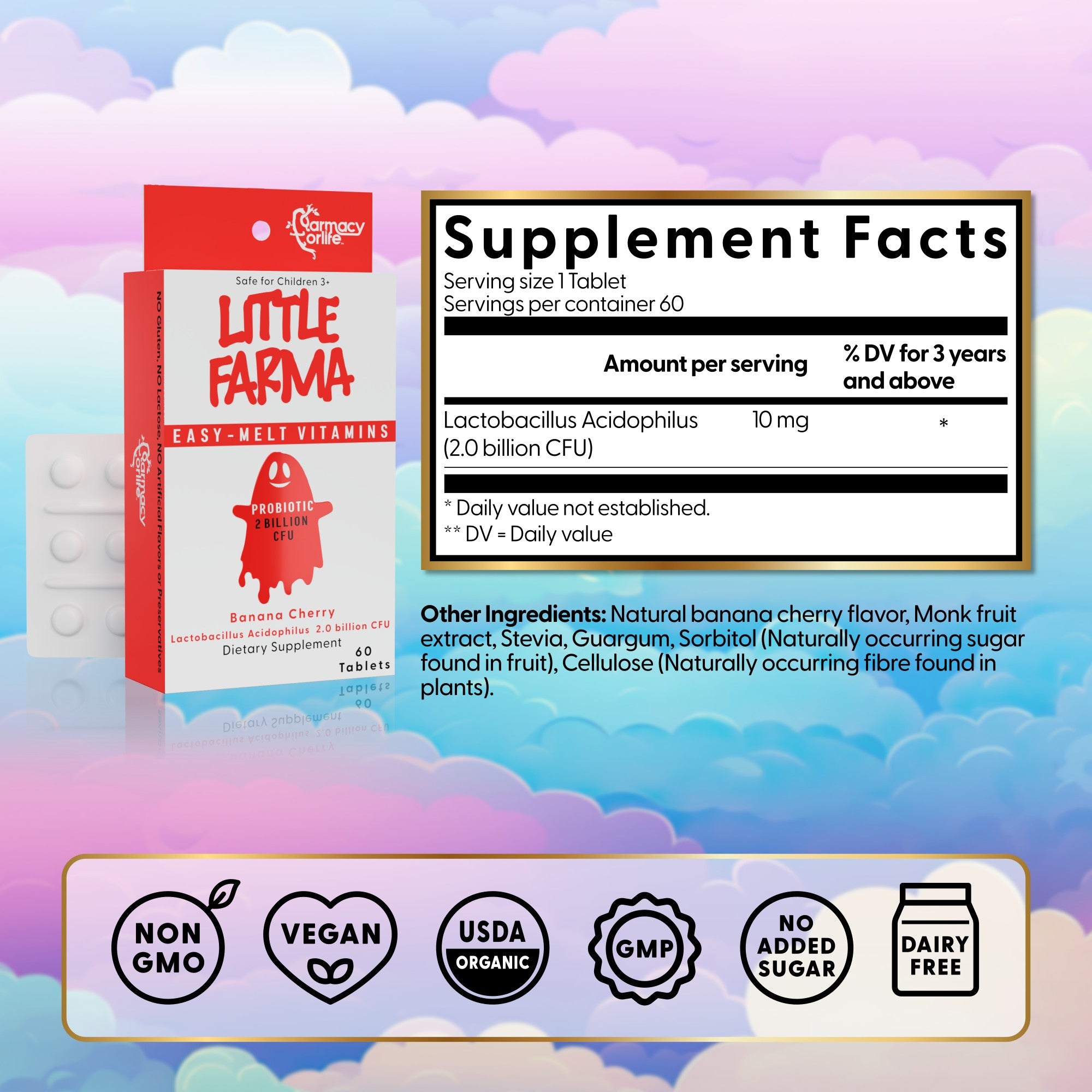 Little Farma Probiotic (2 Billion CFU)
