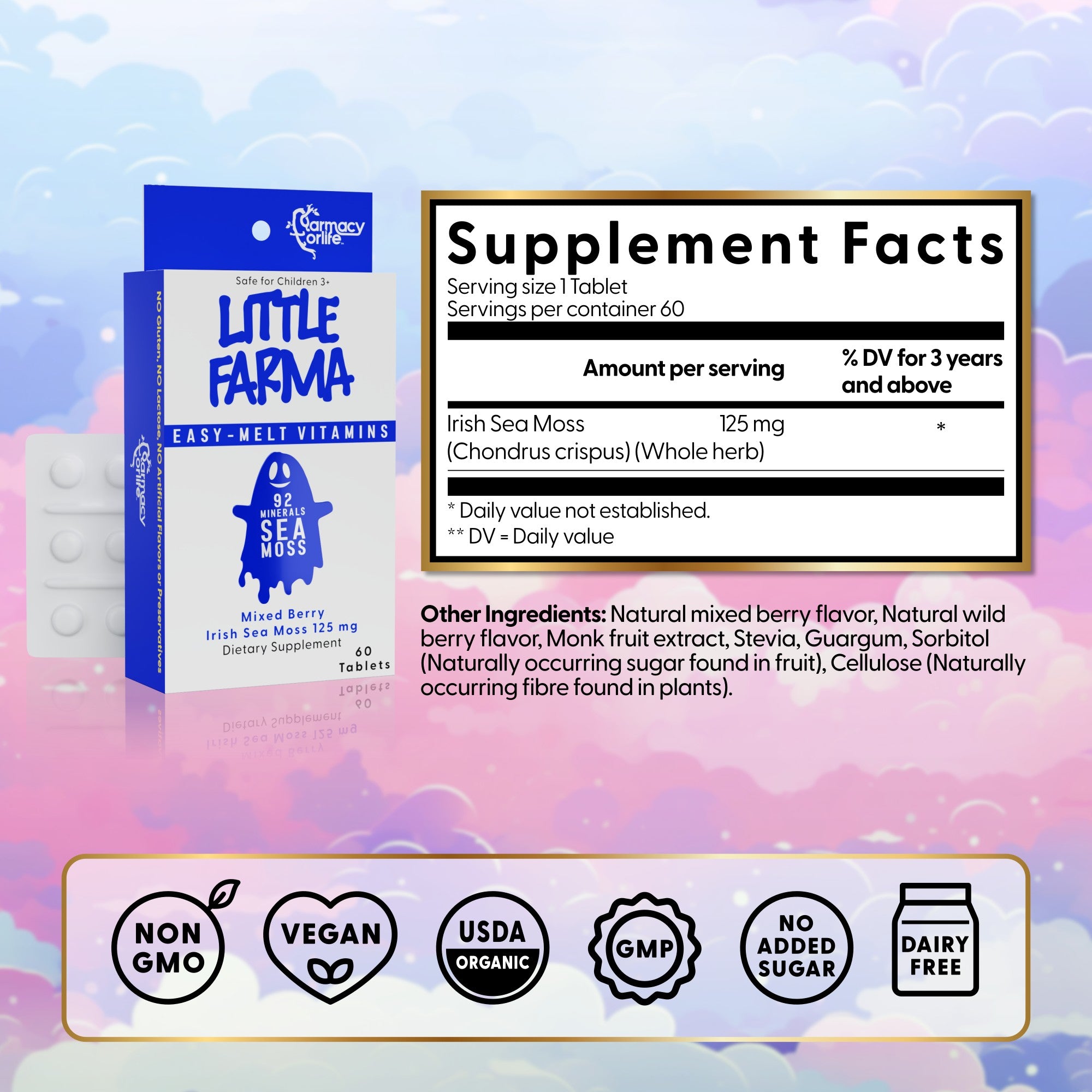 Little Farma SEA MOSS (92 minerals)