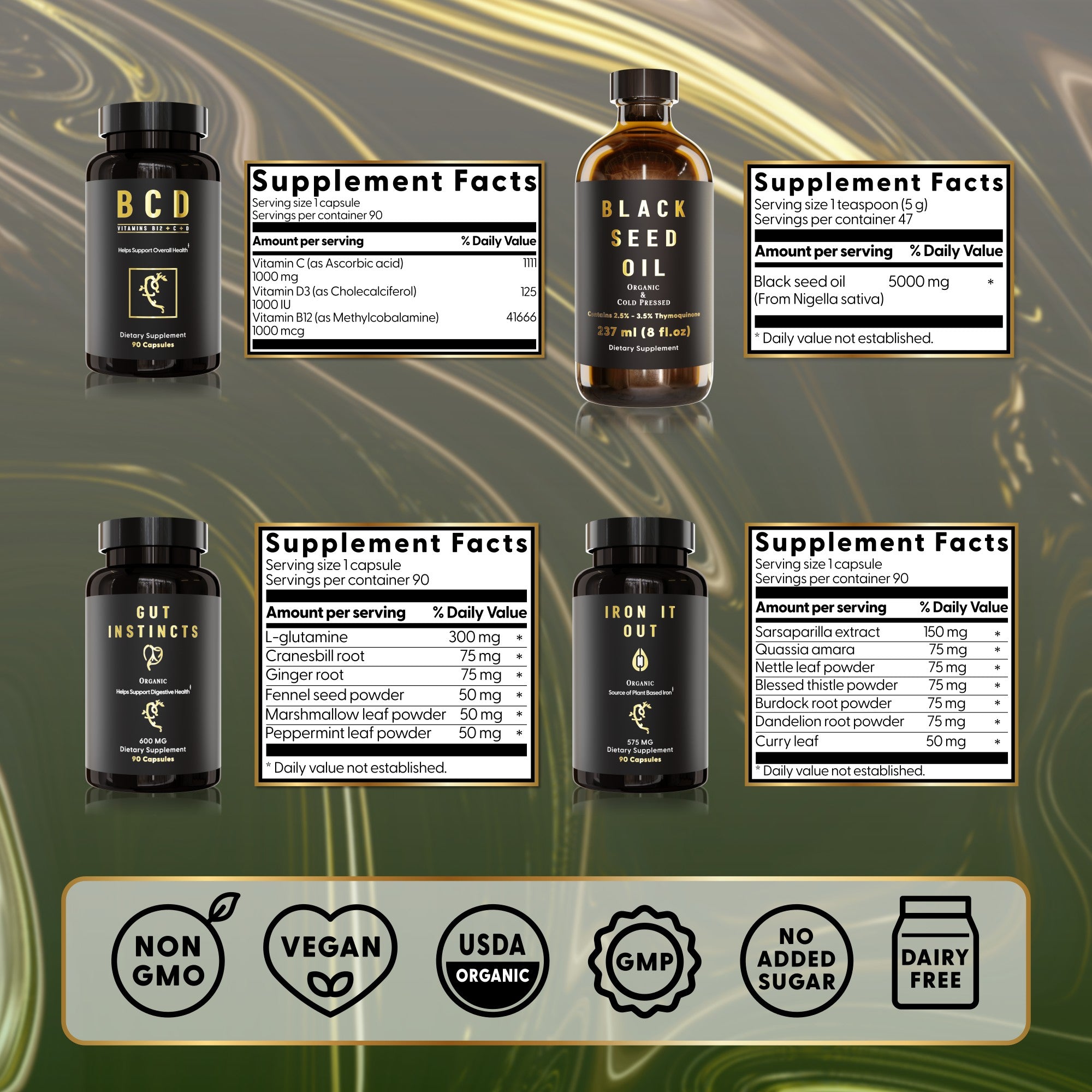 Super Pack 2.0 (With Cold Pressed Black Seed instead of Softgels)