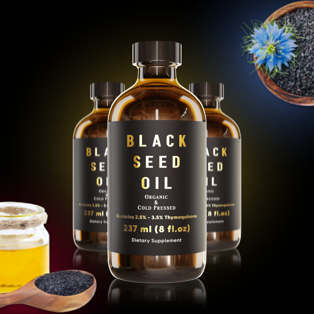 Black Seed Oil (Cold-Pressed)