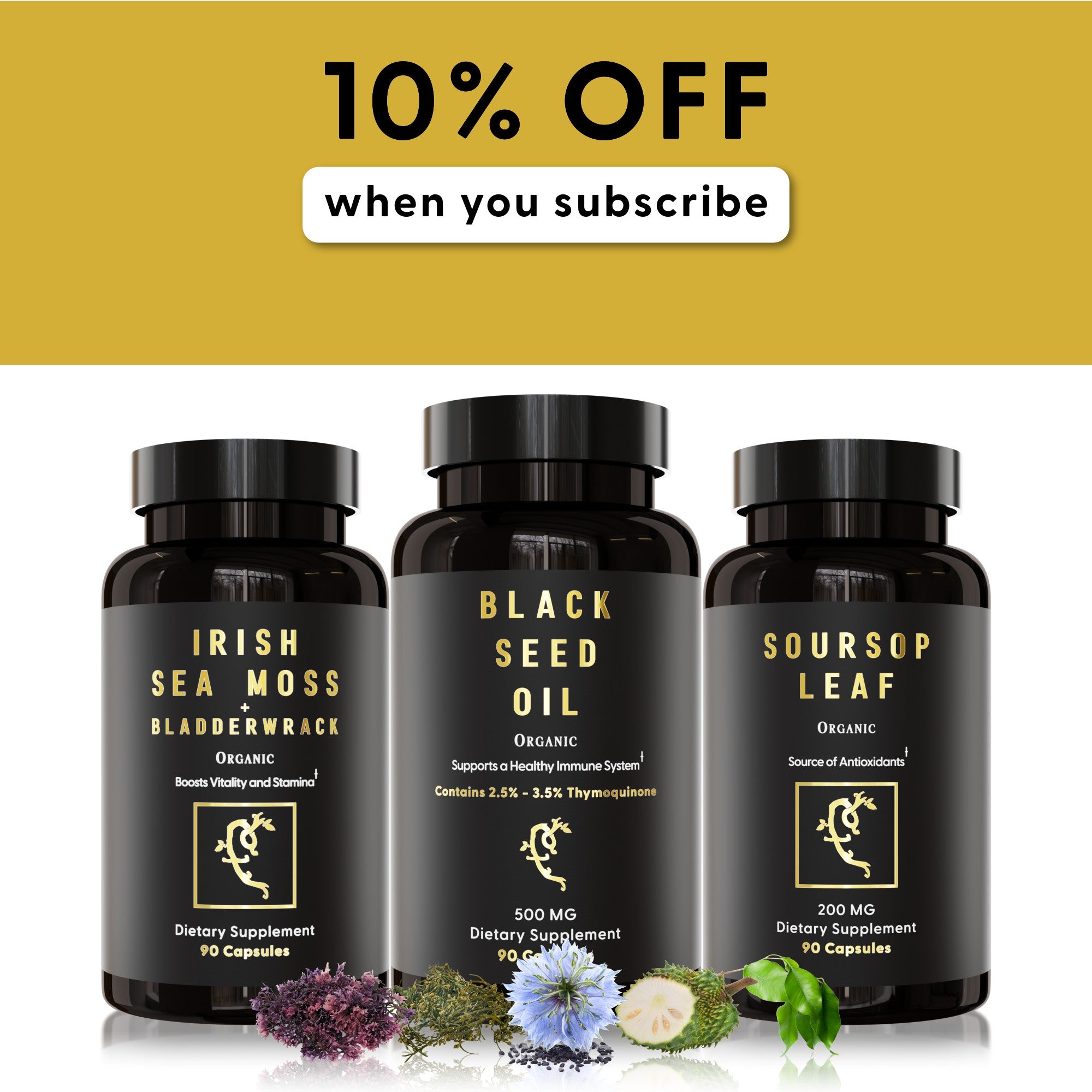 G-Host 2.0 (Black Seed Capsules, Soursop and Sea Moss)