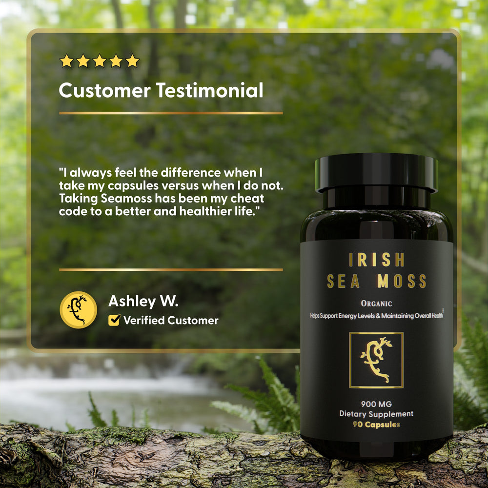 Irish Sea Moss (Chondrus Crispus) Capsules