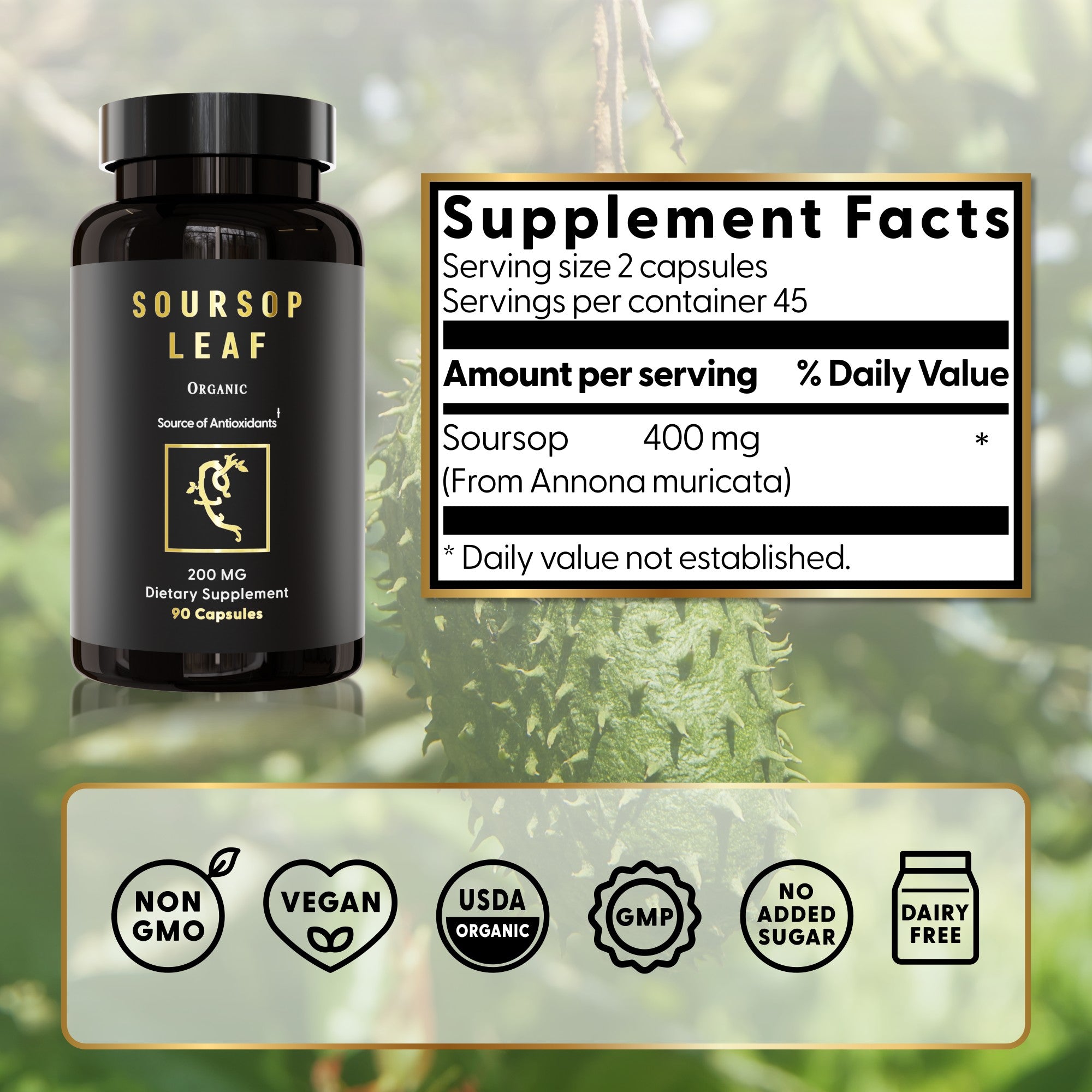 Soursop Leaf Capsules