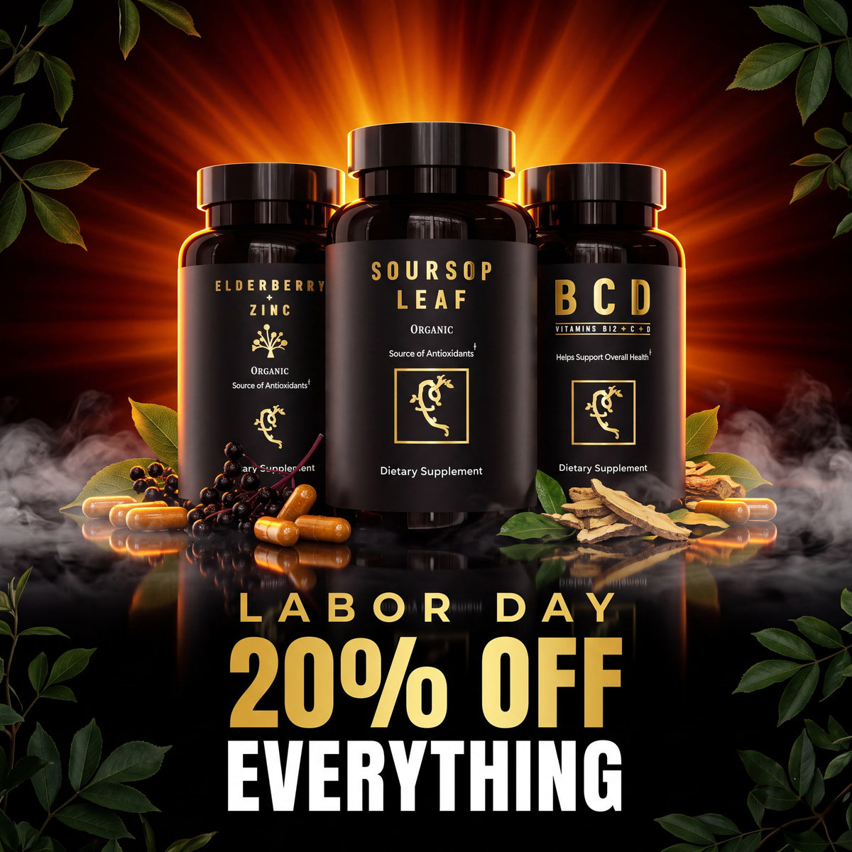LABOR DAY SALE. 20% OFF EVERYTHING.