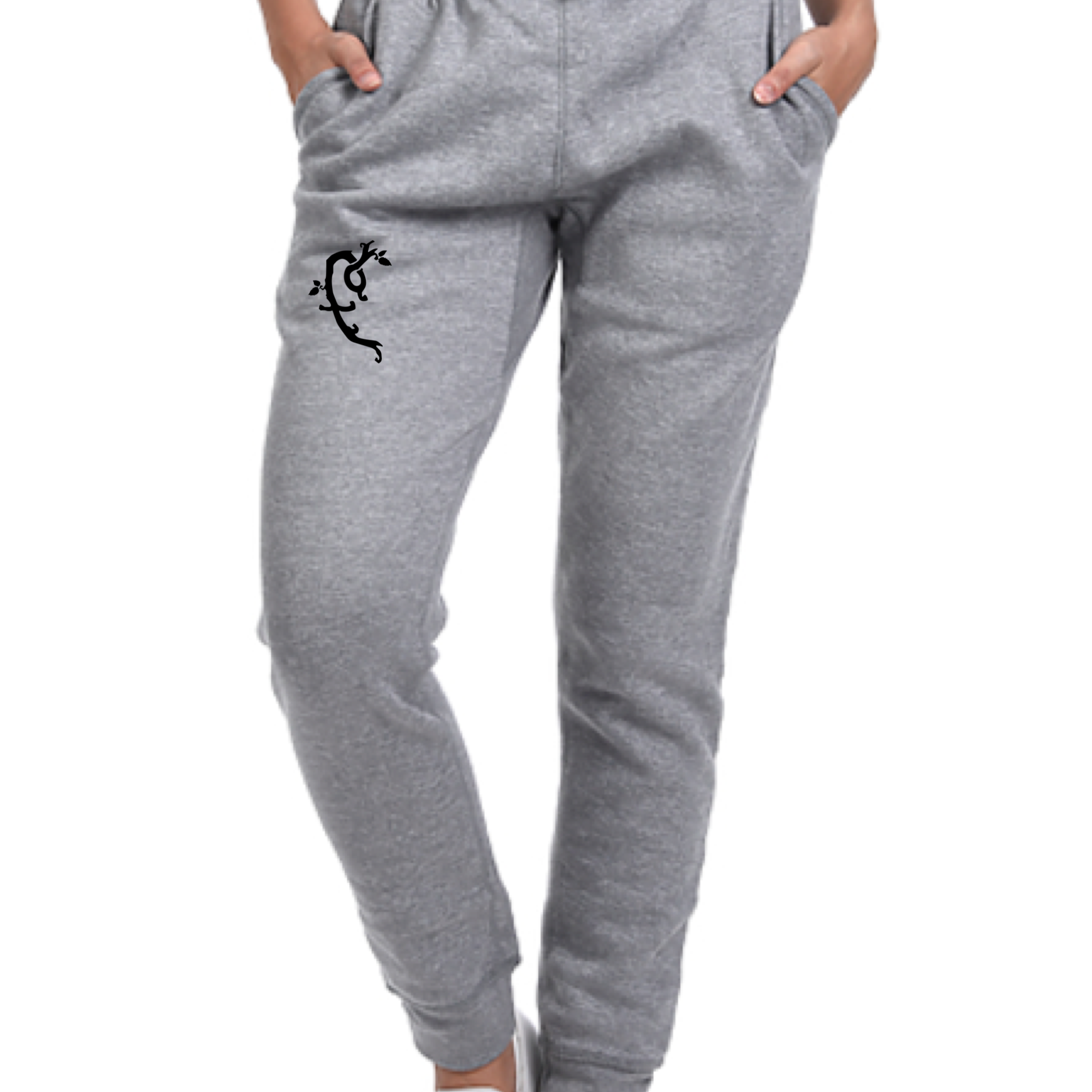 Gray Farmacy For Life branded sweatpants